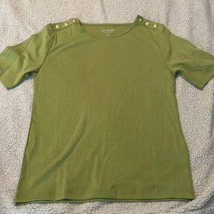 J crew perfect fit elbow sleeve t shirt